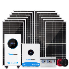 12KW Solar Energy System 12KVA LBF-48400C 20KWH Off-Grid Hybrid Power Supply for Residential Industrial Use