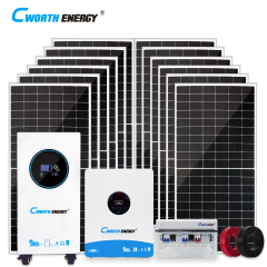 12KW Solar Energy System 12KVA LBF-48400C 20KWH Off-Grid Hybrid Power Supply for Residential Industrial Use