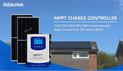 MPPT Charge Controller 40A/60A 98.5% Efficiency Solar Power System Wakatek