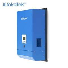 Wakatek Pure Sine Wave Inverter 2.5KVA/3.5KVA/5KVA Adjustable AC Charging Solar/AC Priority for Off-Grid Solar Systems