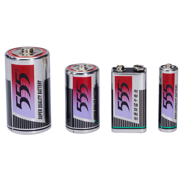 D Size Carbon Zinc Battery Long-Durability, Leak-Proof for Industrial Devices 555