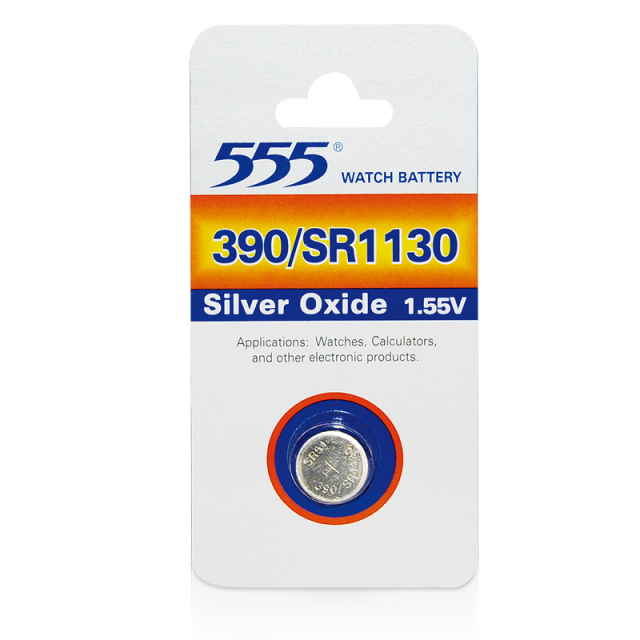 SR1130 Silver Oxide Batteries Long-Durability Good-Property Leak-Proof for Electronics 555