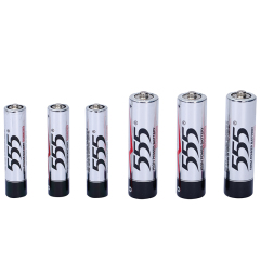 AA Heavy Duty Carbon Zinc Battery 1.5V Long-Durability Good-Property Leak-Proof for Household Devices 555