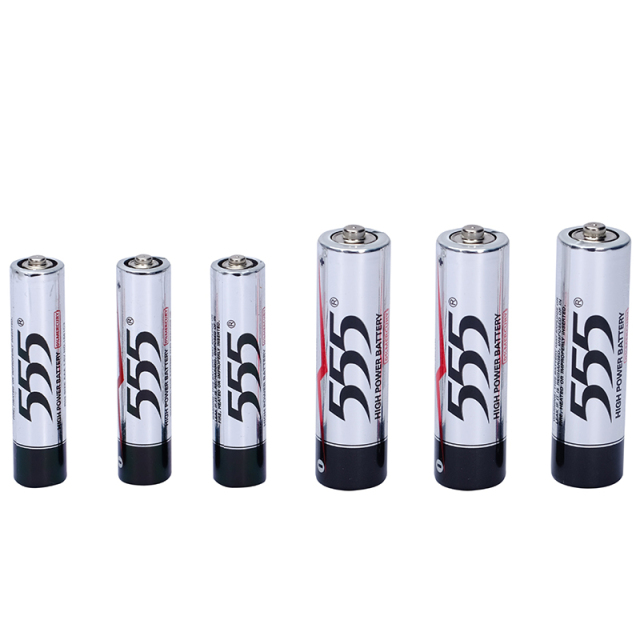 AA Heavy Duty Carbon Zinc Battery 1.5V Long-Durability Good-Property Leak-Proof for Household Devices 555
