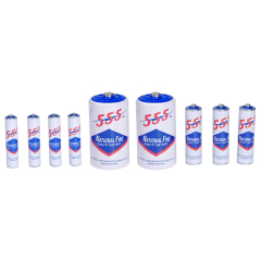 AAA Carbon Zinc Battery Long-Durability Leak-Proof for Consumer Electronics 555