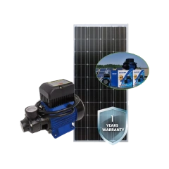 Solar Power Vortex DC Pump 24~72V 250~750W with MPPT Controller for Off-Grid Water Supply HX
