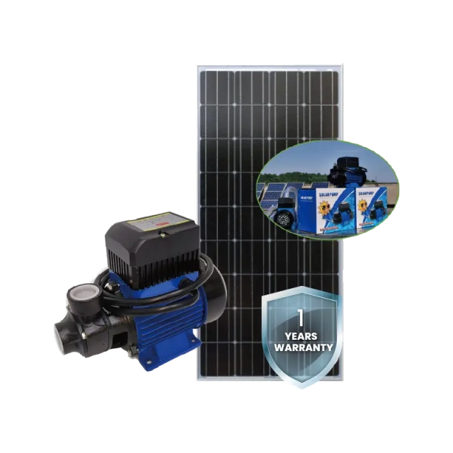 Solar Power Vortex DC Pump 24~72V 250~750W with MPPT Controller for Off-Grid Water Supply HX