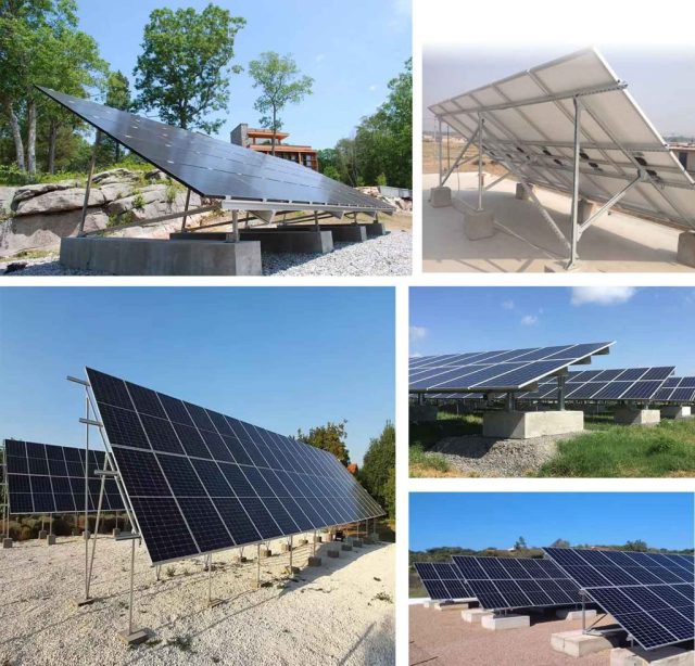 Ground Mounts Solar Racking Customized Design 30-Year Lifespan for PV Power Stations JMHPOWER