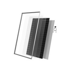 360W Mono Solar Panel 20.66% Efficiency 40.75V High Output for Off-Grid Systems JHMPOWER
