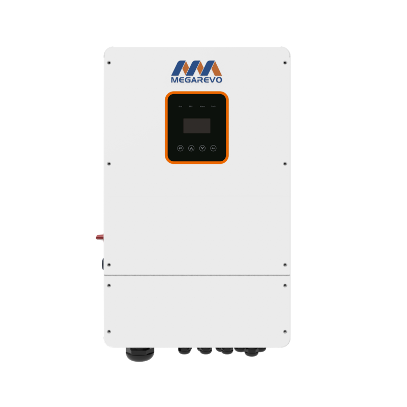 Megarevo Hybrid Split Phase Inverter 3-Phase Solar Parallel System for Residential and Commercial Energy Storage Solutions