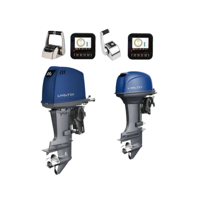 Sea-Elf Series Electric Outboard Motor 8-55kW Efficient & Eco-Friendly for Boats up to 30m Livoltek