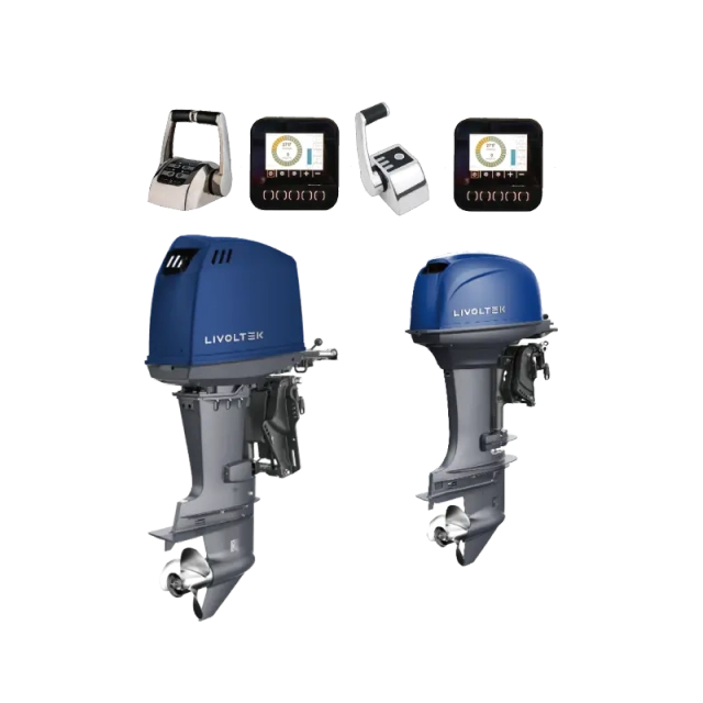 Sea-Elf Series Electric Outboard Motor 8-55kW Efficient & Eco-Friendly for Boats up to 30m Livoltek