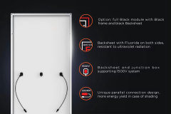 Solar Panel 670W High Efficiency 21.6% Off-Grid Home Power Canada Solar