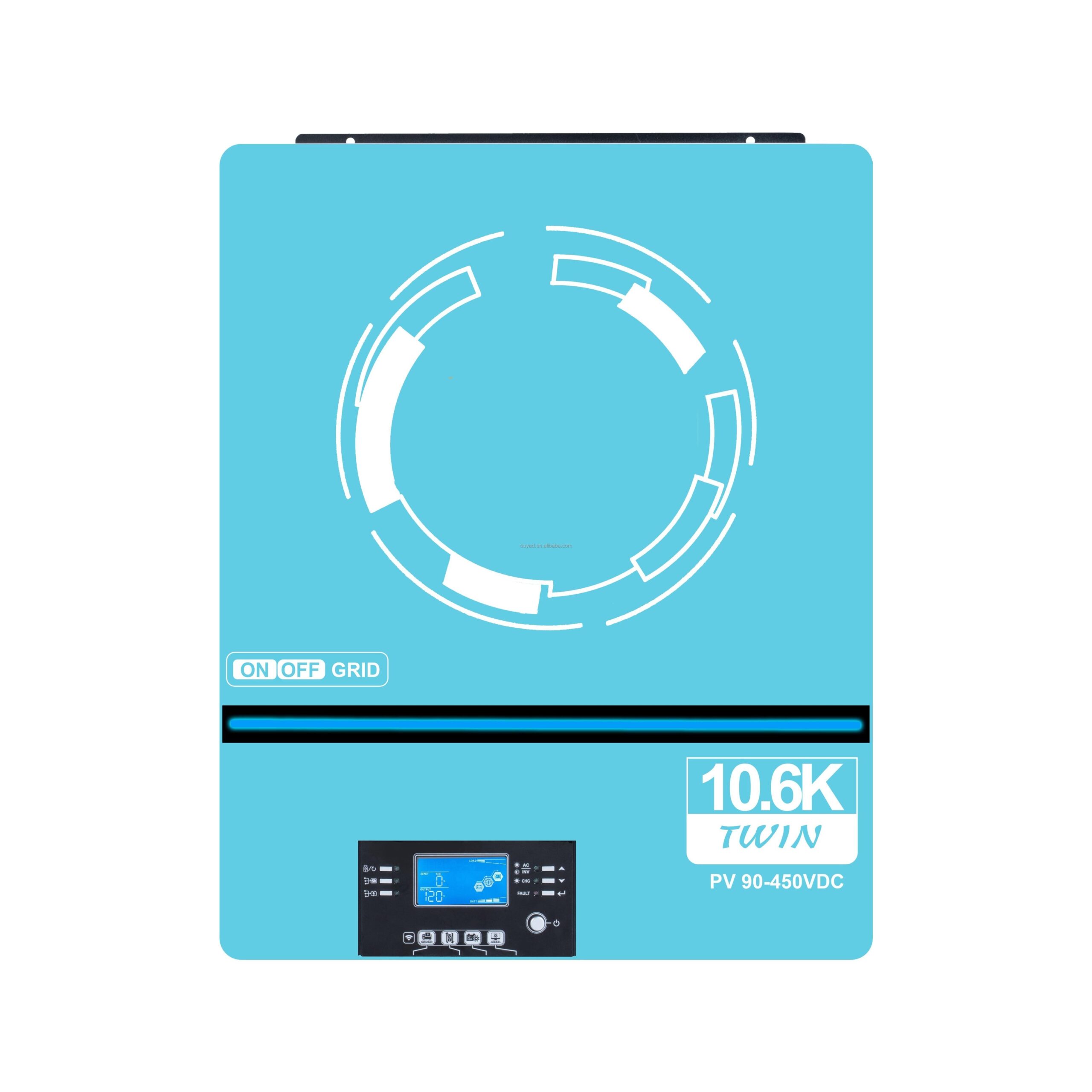EKS OUYAD 10.6kw 230v Dual MPPT Parallel Solar Hybrid Inverter for Off-Grid and On-Grid Home & Commercial Energy Systems