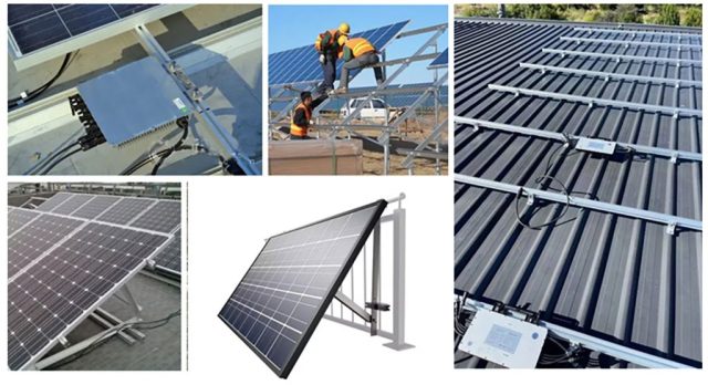 500 Watt Solar Panel with Micro inverter Kit 550W Mono Panel 600W On-Grid Inverter for Roof Balcony Installation JMH Power