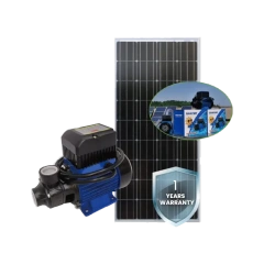 Solar Power Vortex DC Pump 24~72V 250~750W with MPPT Controller for Off-Grid Water Supply HX