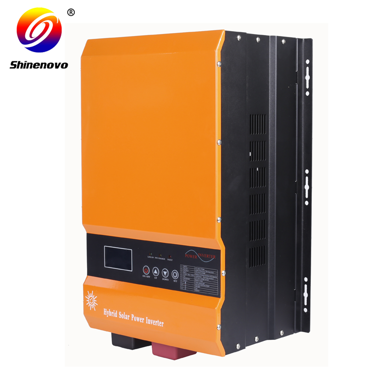 High-low Voltage Protection Solar Inverter Charger Pure Sine Wave 1KW-10KW MPPT/PWM Built-in for Home & Off-grid Systems Shinenovo