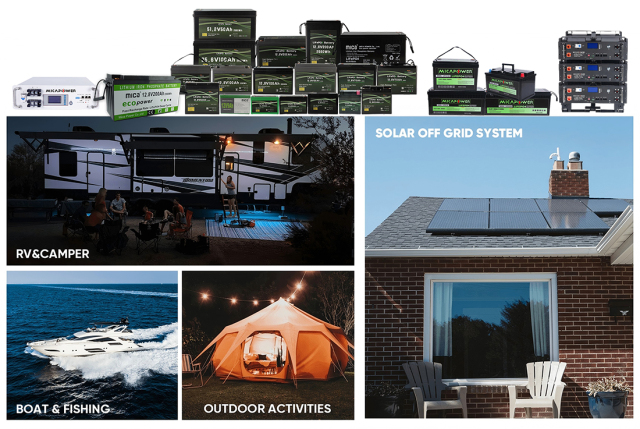 24V 150Ah LiFePO4 Lithium Battery With Self-Heating 3840Wh 30A BMS Ultra-Long Cycle Life for Solar Storage RV Marine MicaPower