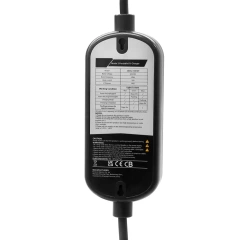 Portable EV Charger 3.6kW-7.4kW LED Display with Overheat & Lightning Protection for Indoor Outdoor Use MOREDAY