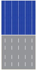 TGS-160P-36 Polycrystalline 36-Cell 1480*680*35mm Solar Panel for Residential and Commercial PV Systems Topgreen