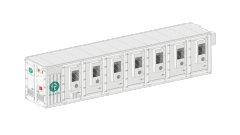 HV Air-Cooled ESS 5MWh Lithium Iron Phosphate Battery for Energy Storage Systems