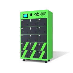 Battery Swapping Cabinet IP54 4G Network Real-time BMS Communication Electric Motorcycle Charging Station