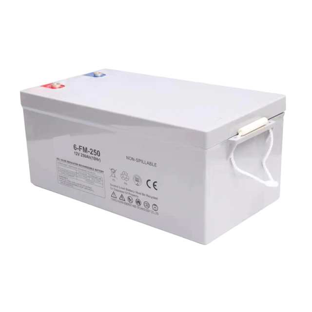 Solar Gel Battery 12V 250Ah High Capacity Deep Cycle for Off-Grid Solar Storage Topgreen