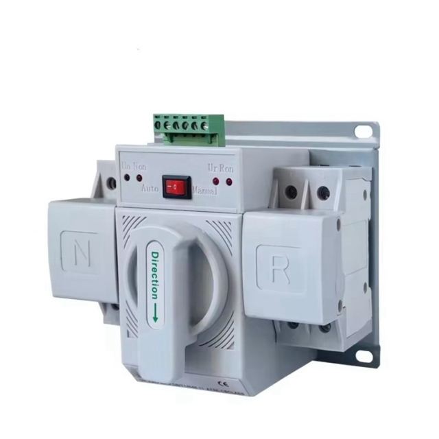 Automatic Transfer Switch 63A 2P CB Class for Solar & Generator Backup Power ENSKO SOLAR