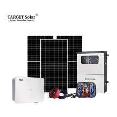 30KW On Grid Solar System 625W Panels 32KW Inverter Residential and Commercial Rooftop Installation