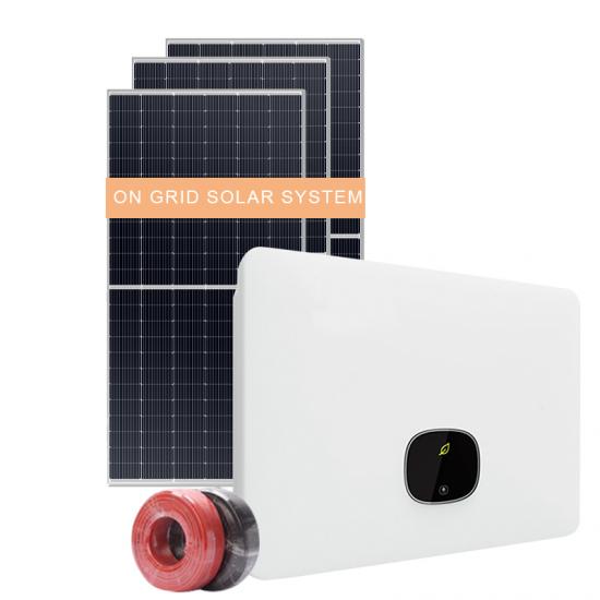 30KW - 40KW Commercial or Home Use On Grid Solar System Hybrid PV System for Residential and Commercial Applications