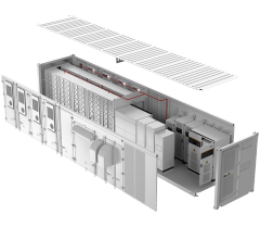 Container Energy Storage System 500kW/1MWh & 1MW/2MWh Intelligent Air Cooling for Large-Scale Power Stations Megarevo