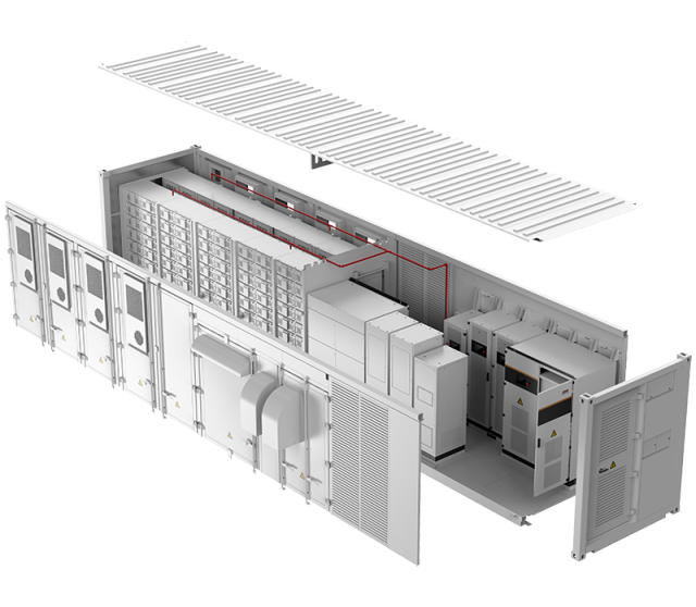 Container Energy Storage System 500kW/1MWh & 1MW/2MWh Intelligent Air Cooling for Large-Scale Power Stations Megarevo