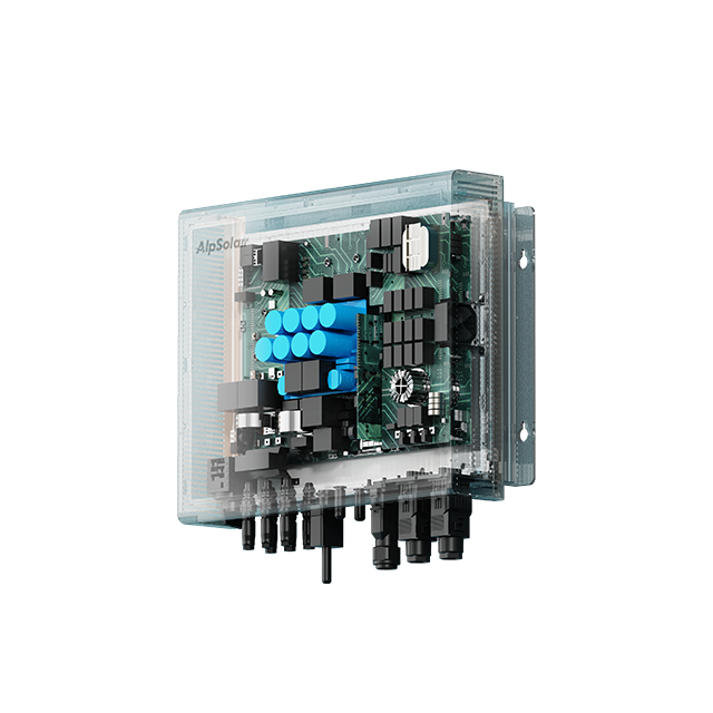 Three-Phase Hybrid Inverter 5kW~12kW IP66 Fanless Design 150% Overload Industrial & Commercial Energy Storage ROSA T2