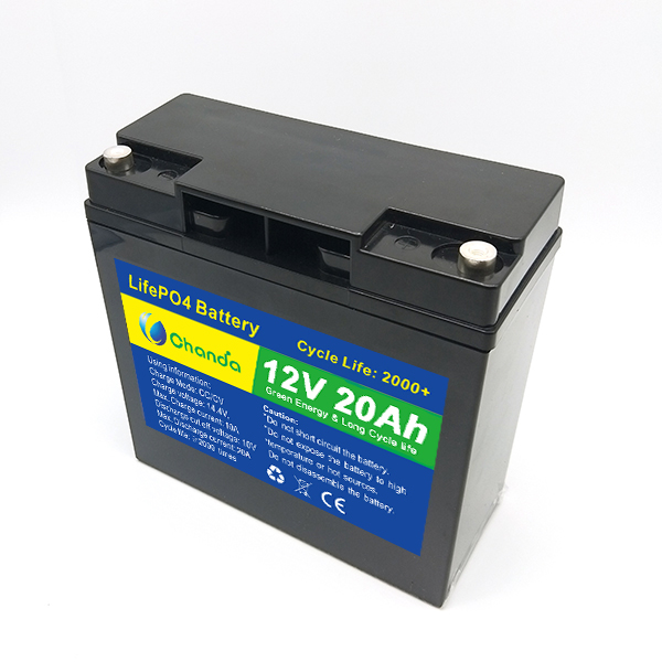 LiFePO4 Battery 12.8V 20Ah with BMS for Solar Street Light and Motive Power Applications CND-1220F