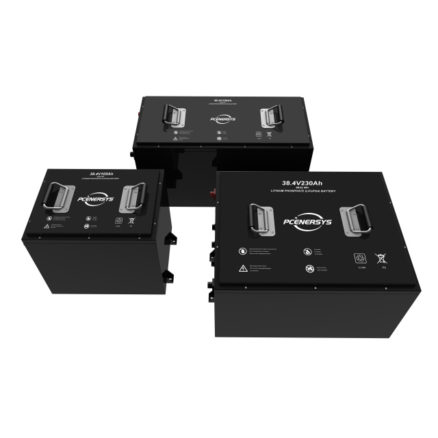 38.4V 105Ah/150Ah/230Ah LiFePO4 Golf Cart Batteries High-Capacity Long-Life Replacement for EZGO RXV YAMAHA CLUB CAR