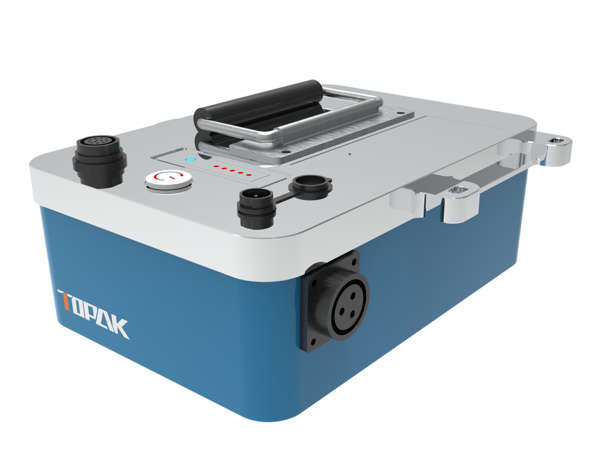 LiFePO4 Battery 29.04V 34.3Ah IP67 Waterproof Marine Deep Cycle Battery for Yachts and Unmanned Ships TOPAK