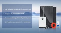 Integrated Solar Storage System Kit 5KWH LiFePO4 Battery 575W Peak Power for Home and Business EverExceed