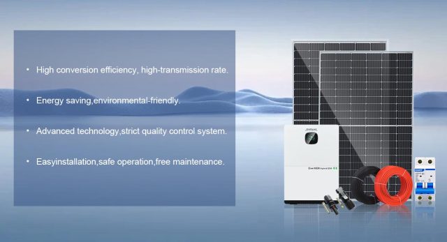 Integrated Solar Storage System Kit 5KWH LiFePO4 Battery 575W Peak Power for Home and Business EverExceed