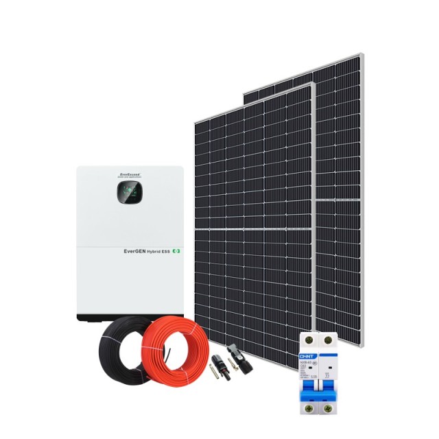 Integrated Solar Storage System Kit 5KWH LiFePO4 Battery 575W Peak Power for Home and Business EverExceed