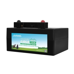 Golf Trolley Lithium Battery 12.8V UL Certified Lightweight High Cycle Life for Golf Carts EverExceed