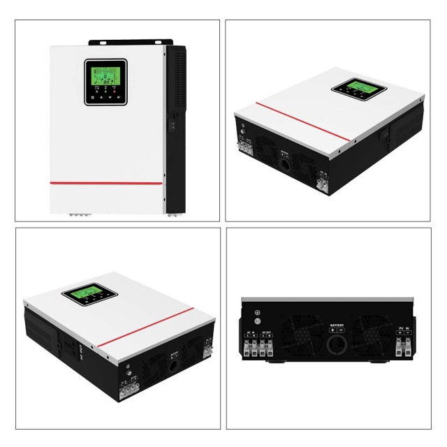 Solar Inverter 1000W 12V 1500W 24V Pure Sine Wave MPPT Charger Off-Grid Home Power System NEXT