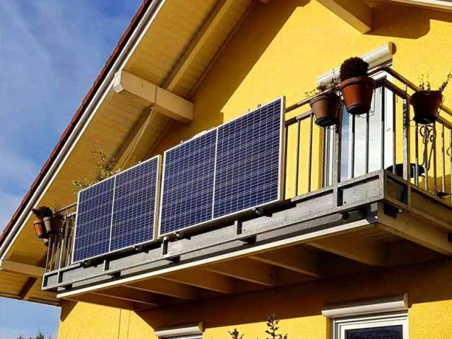 Balcony Solar Panel 410W Mono Half-Cell Low Degradation ≤0.55% for Residential PV Systems