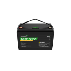 LiFePO4 Battery 12.8V 100Ah High Cycle Life for Solar Storage and RV Camping
