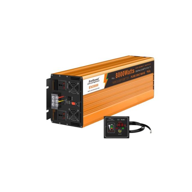 ESC Series Off-grid Inverter Pure Sine Wave 12/24/48/96V for Home & Marketplace EverExceed