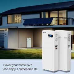 All-In-One Single-Phase 5.5kW/5kWh Solar Inverter & Battery Storage System for Home and Off-Grid Use