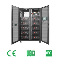 Modular 384V Rack-Mounted UPS Lithium Battery – 76.8kWh to 107.5kWh, Scalable & Smart LiFePO4 for Data Centers & Industrial Backup (EverExceed)