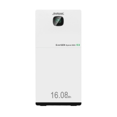 5.12kWh All-in-One Hybrid Inverter Energy Storage System – Residential Photovoltaic Generator with LiFePO4 Battery, 5000W Output, Stackable Design for Home Energy Backup