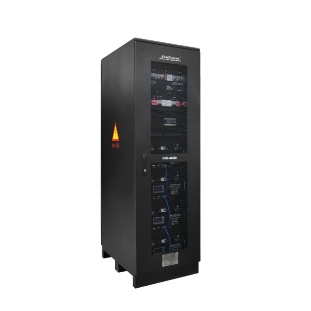 48VDC ESB Series Indoor Telecom Power System 48V50A Rectifier ≥96% Efficiency for Telecommunications and Data Centers EverExceed