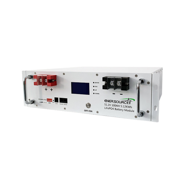 Rack-Mounted Battery 51.2V 100Ah Lithium Iron Phosphate for Residential and Industrial Energy Storage