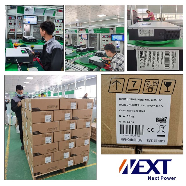 1.6KW Off Grid Solar Inverter 80A MPPT Charger Pure Sine Wave for Home & Industrial Use NEXT
